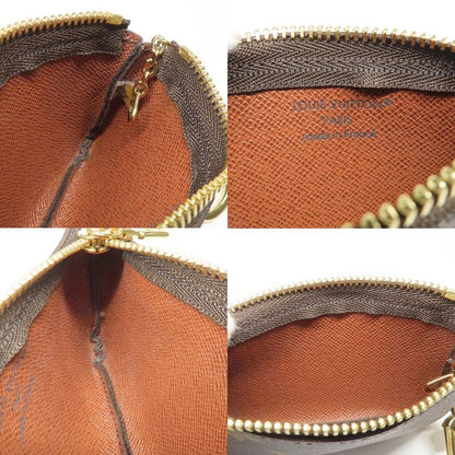 Louis Vuitton Card Key Case Pochette Cles Monogram Brown Mini