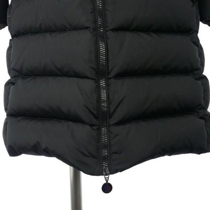 Moncler Down Coat Long Genevrier Nylon 00 Black