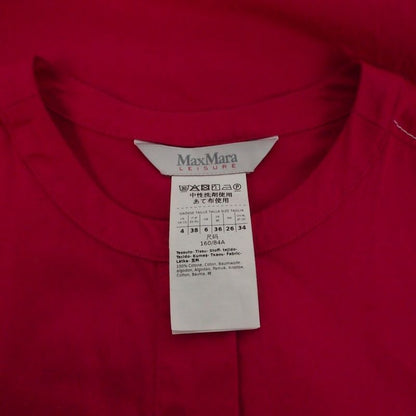 Max Mara Long Shirt Dress 38 Pink