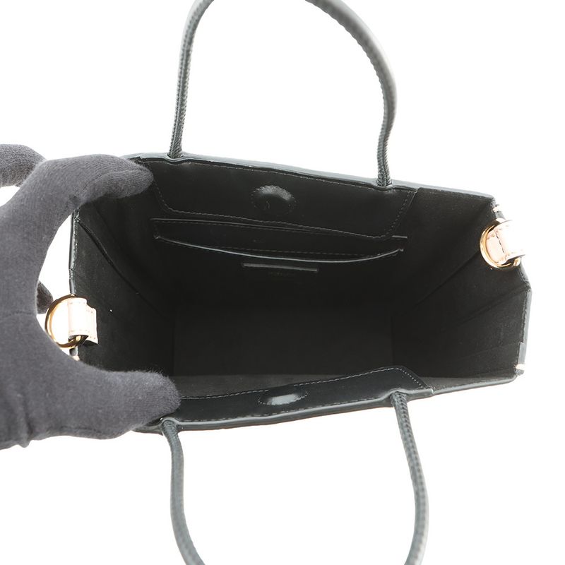 Fendi Shopping Small 2-Way Shoulder Bag Black