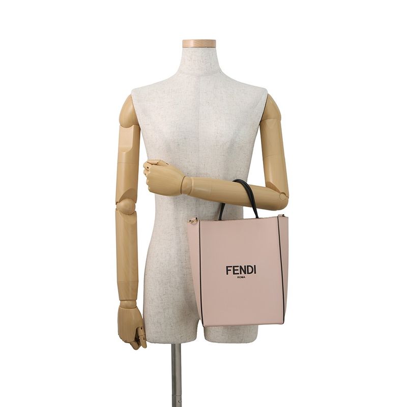 Fendi Shopping Small 2-Way Shoulder Bag Black
