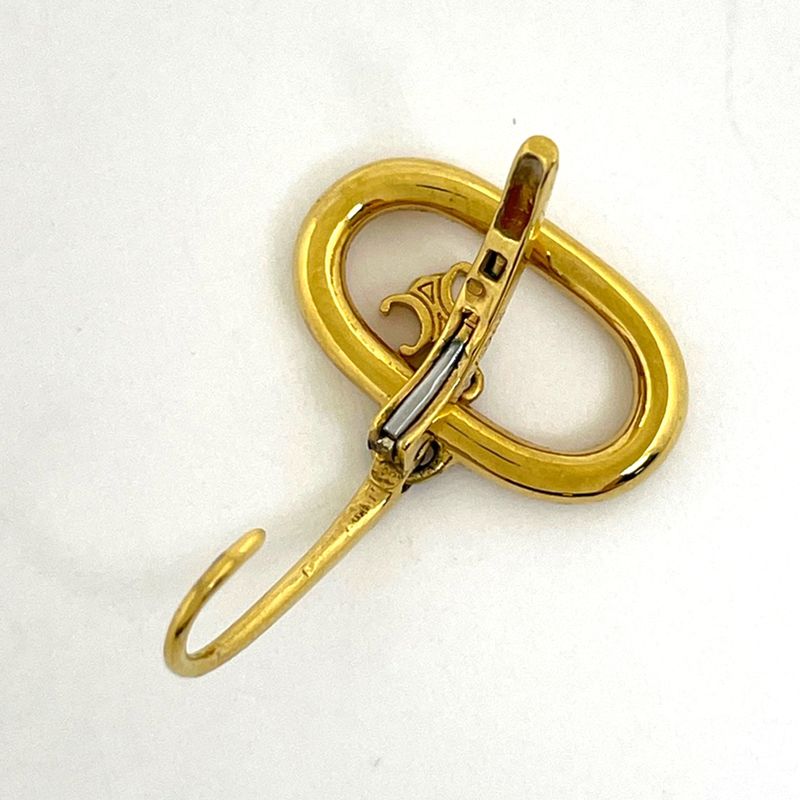 Celine Maillon Triomphe Mobile Earrings Swing Gold Plated
