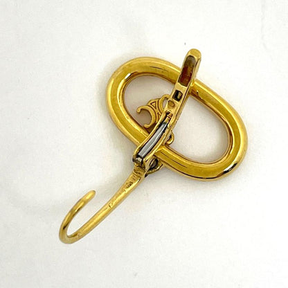 Celine Maillon Triomphe Mobile Earrings Swing Gold Plated