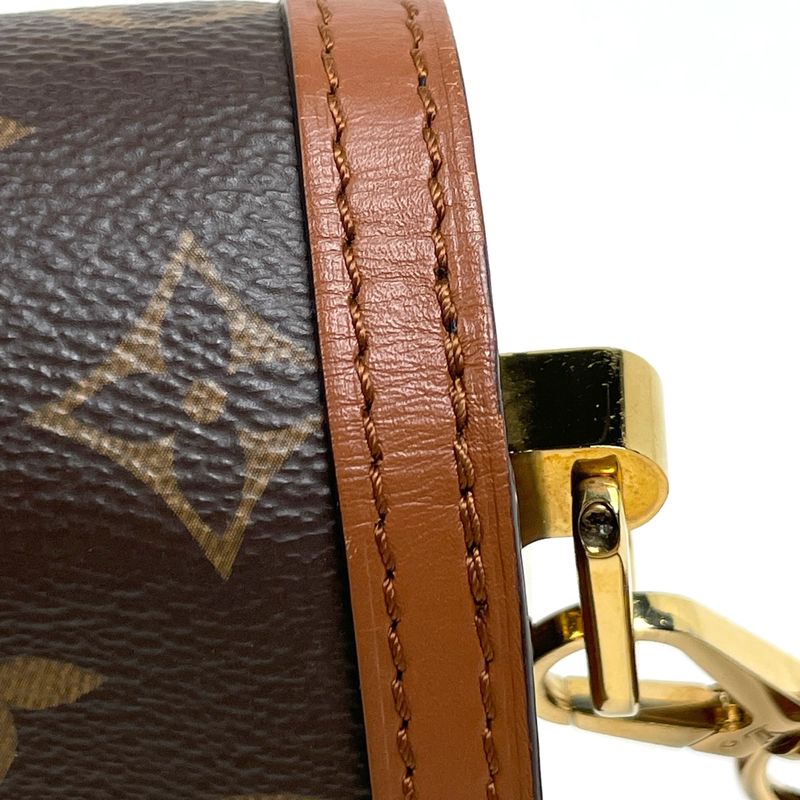 Louis Vuitton Dauphine Mini Crossbody Shoulder Bag Monogram Brown