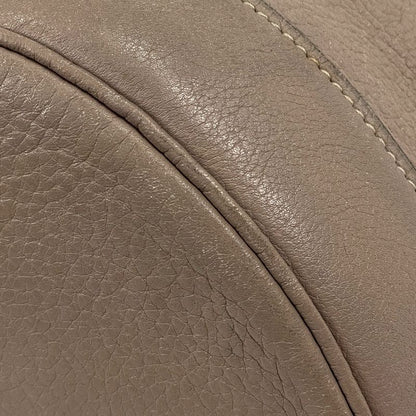 Hermes Lunch Shoulder Drawstring Perforated Hlogo Bag Taurillon Clemence Tourti