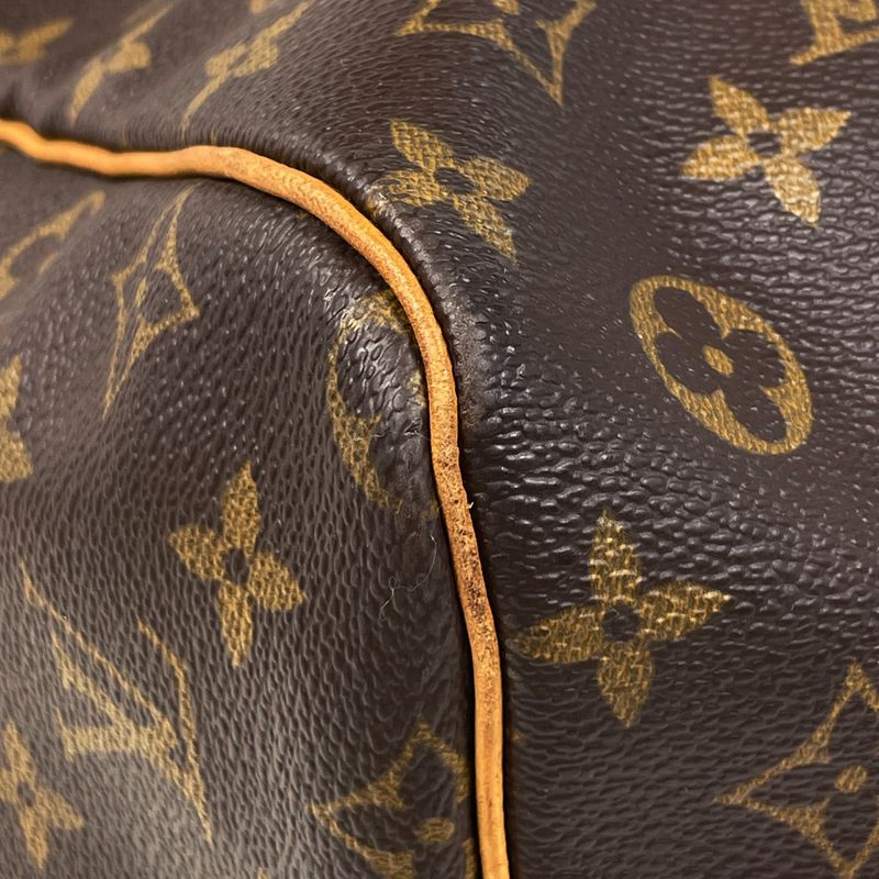Louis Vuitton Keepall 60 Boston Bag Monogram Brown
