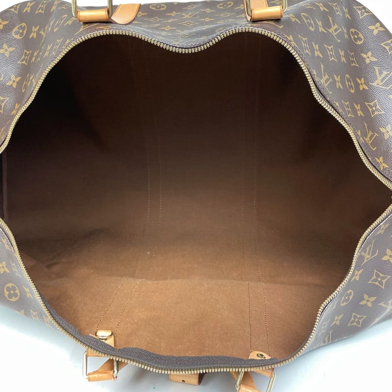 Louis Vuitton Keepall 60 Boston Bag Monogram Brown