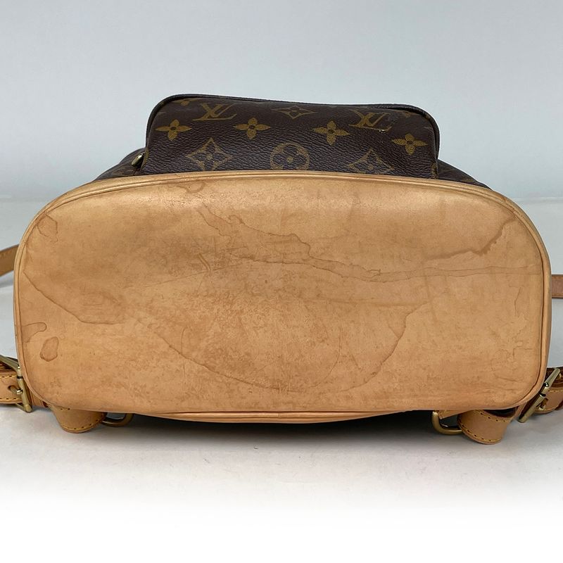 Louis Vuitton Montsouris MM Backpack Monogram Brown