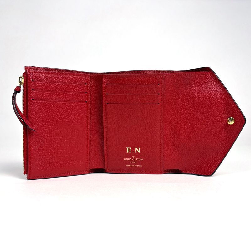 Louis Vuitton Portefeuille Victorine Bill Purse Coin Bifold Wallet Monogram
