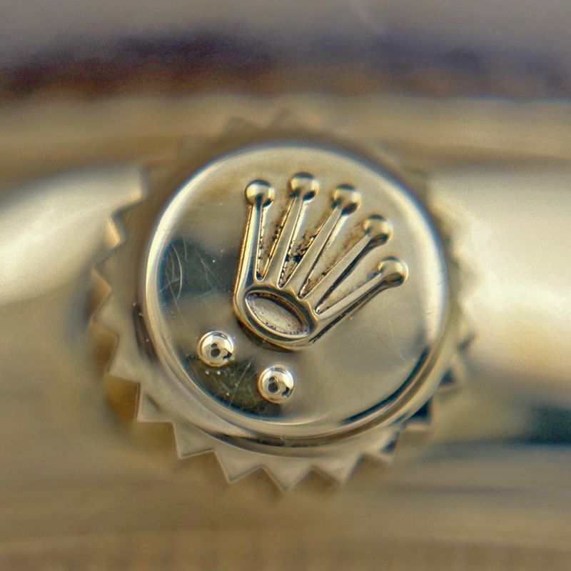 Rolex Datejust Milliard Diamond Watch YG Ruby Automatic Winding Champagne Gold