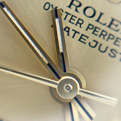 Rolex Datejust Milliard Diamond Watch YG Ruby Automatic Winding Champagne Gold