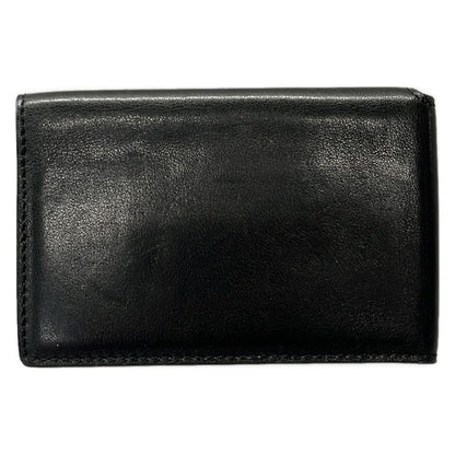 Gucci Business Card Holder Black Leather