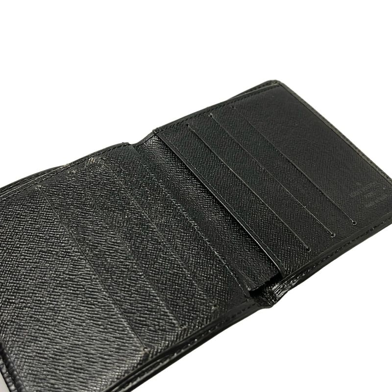 Louis Vuitton Billfold Epi Card Holder Cles Noir Black Leather Wallet