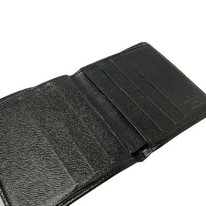 Louis Vuitton Billfold Epi Card Holder Cles Noir Black Leather Wallet