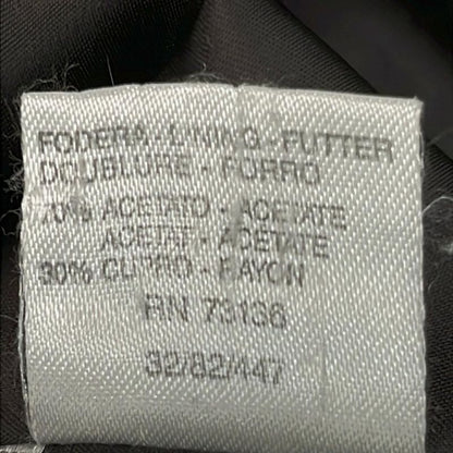 Max Mara Coat 40 Dark Brown Alpaca Winter Long Sleeve