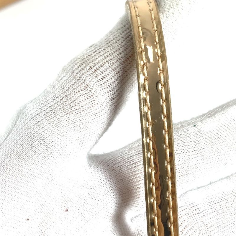Louis Vuitton Handbag Pochette Plat Leather Gold