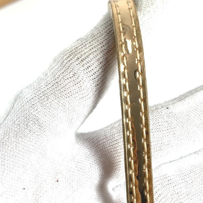 Louis Vuitton Handbag Pochette Plat Leather Gold
