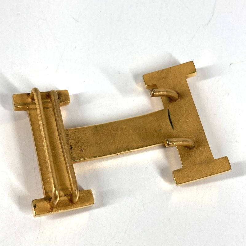 Hermes Buckle Belt Only Metal Gold