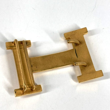 Hermes Buckle Belt Only Metal Gold
