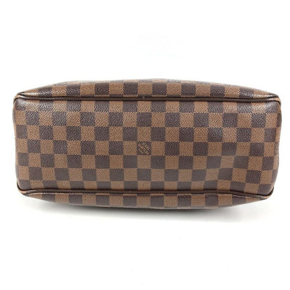 Louis Vuitton Shoulder Bag Delightful PM Damier Canvas Ebene Brown