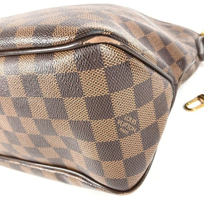 Louis Vuitton Shoulder Bag Delightful PM Damier Canvas Ebene Brown