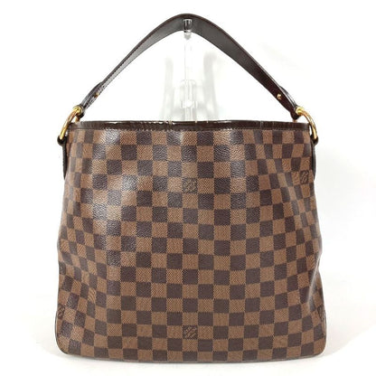 Louis Vuitton Shoulder Bag Delightful PM Damier Canvas Ebene Brown
