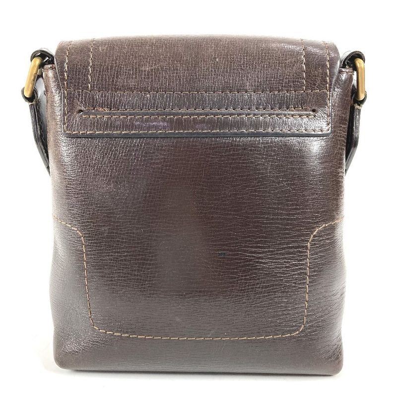 Louis Vuitton Shoulder Bag Yuma Utah Leather Cafe Brown