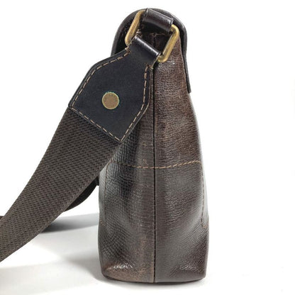 Louis Vuitton Shoulder Bag Yuma Utah Leather Cafe Brown