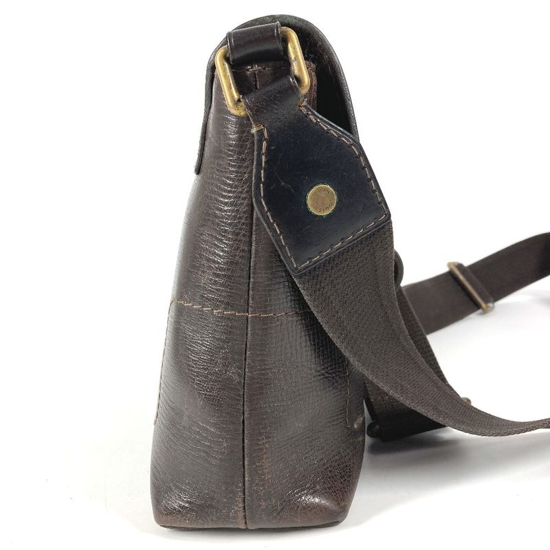 Louis Vuitton Shoulder Bag Yuma Utah Leather Cafe Brown