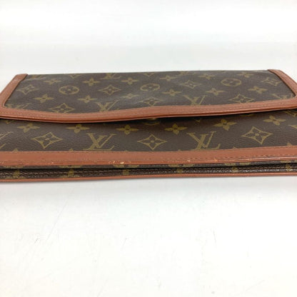 Louis Vuitton Clutch Pochette Dam GM Monogram Canvas Brown
