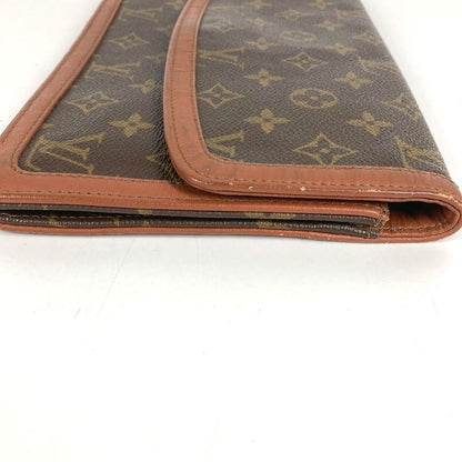Louis Vuitton Clutch Pochette Dam GM Monogram Canvas Brown