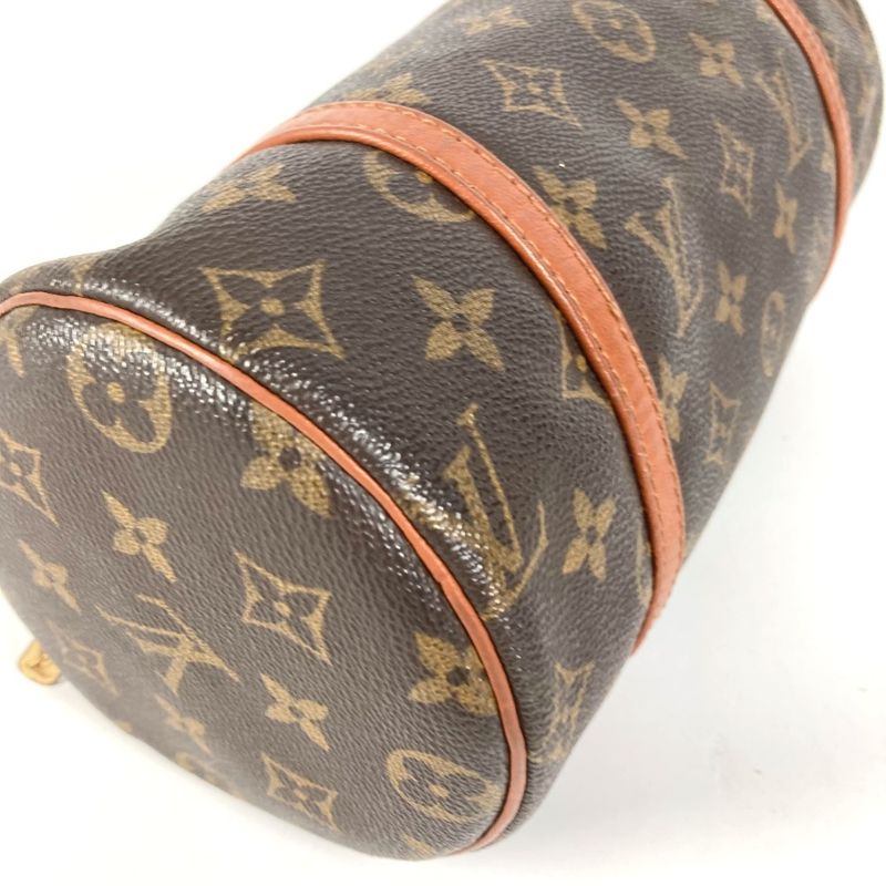 Louis Vuitton Handbag Papillon 26 Monogram Canvas Brown