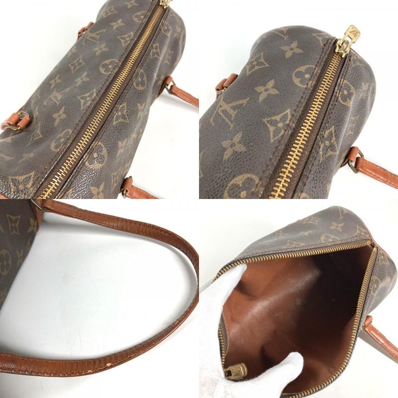 Louis Vuitton Handbag Papillon 26 Monogram Canvas Brown