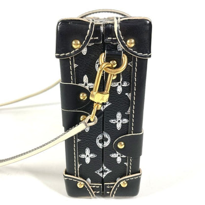 Louis Vuitton Shoulder Bag Petit Mal Leather Black