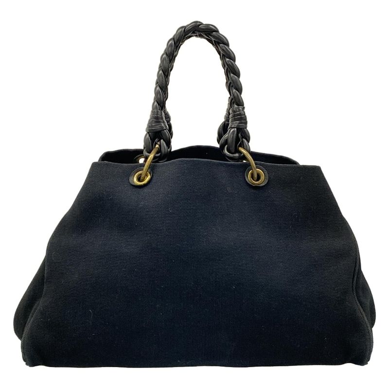Bottega Veneta Tote Black Leather