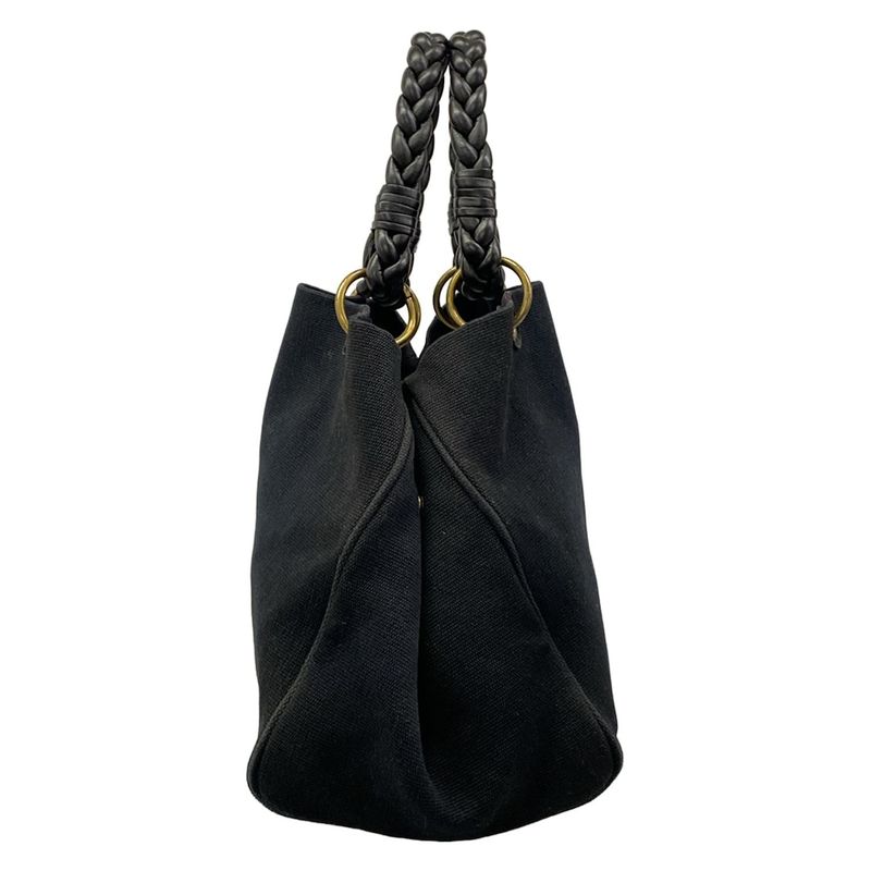 Bottega Veneta Tote Black Leather