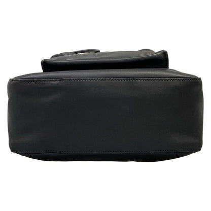 Versace Backpack Black Leather
