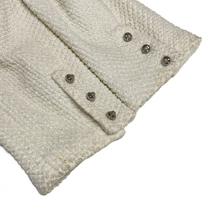 Chanel Skirt Set Ivory Tweed Cotton