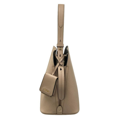 Prada Handbag Depth Beige Leather