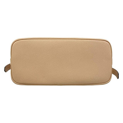 Prada Handbag Depth Beige Leather