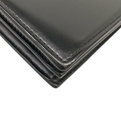 Saint Laurent Paris Shoulder Bag Cassandra Black Chain Leather
