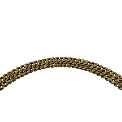 Saint Laurent Paris Shoulder Bag Cassandra Black Chain Leather