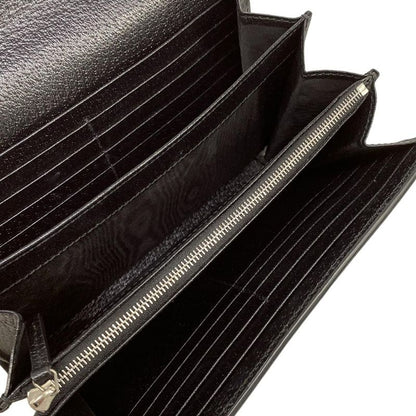 Gucci Wallet Dionysus GG Pattern Black Beige Chain with Removable Strap Leather