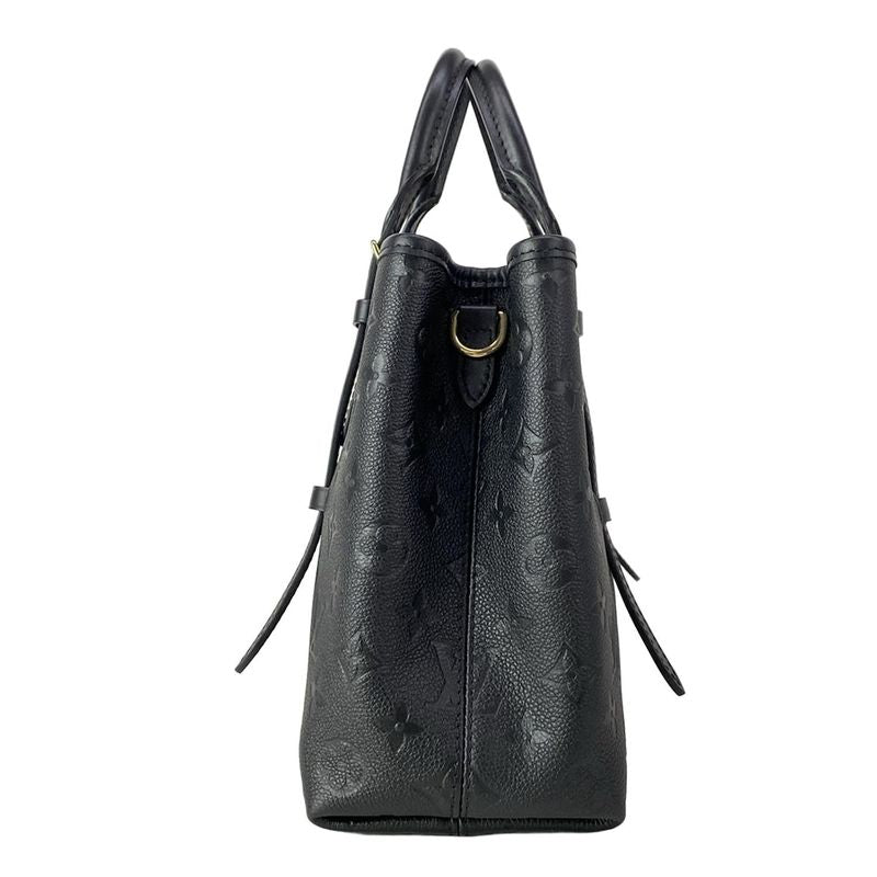 Louis Vuitton Tote Monogram Empreinte Babylon PM Noir Black Leather Cowhide