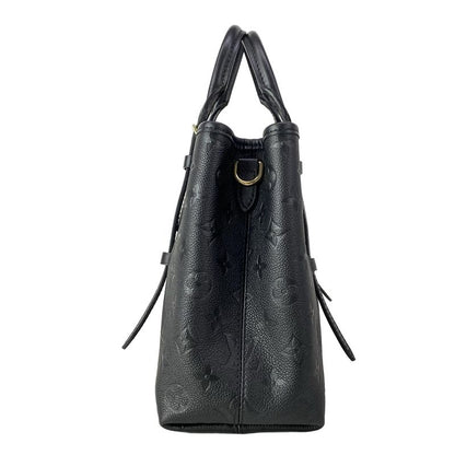 Louis Vuitton Tote Monogram Empreinte Babylon PM Noir Black Leather Cowhide