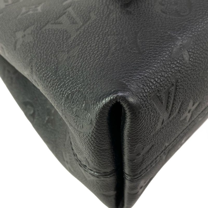 Louis Vuitton Tote Monogram Empreinte Babylon PM Noir Black Leather Cowhide