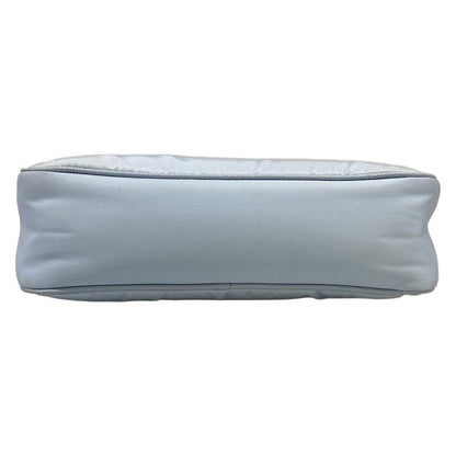 Prada Shoulder Bag Re Edition Re-Nylon Light Blue Chain with Removable Strap