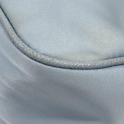 Prada Shoulder Bag Re Edition Re-Nylon Light Blue Chain with Removable Strap