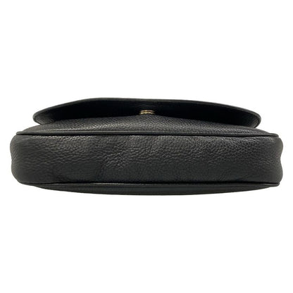 Gucci Shoulder Bag Soho Black Chain Leather
