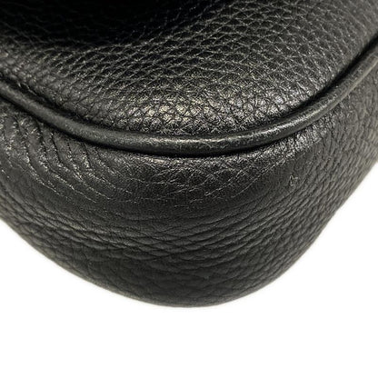 Gucci Shoulder Bag Soho Black Chain Leather